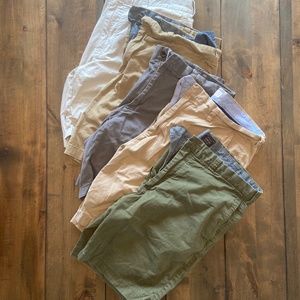 (5) Pair of J Crew Shorts